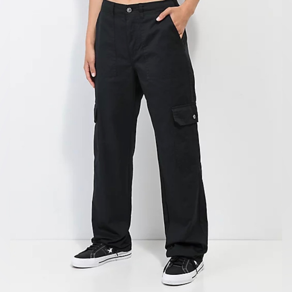 💚‎ Monet Skateboards Black Cargo Pants size XS
